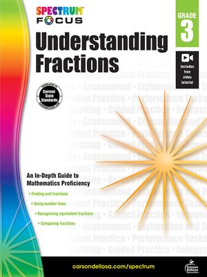 cover image of Spectrum Understanding Fractions